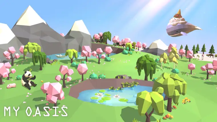 Schermata di gioco di My Oasis