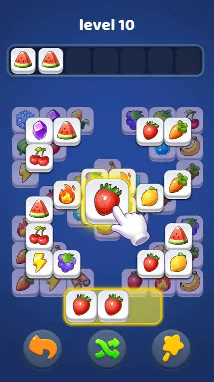 Schermata di gioco di Tile Clear